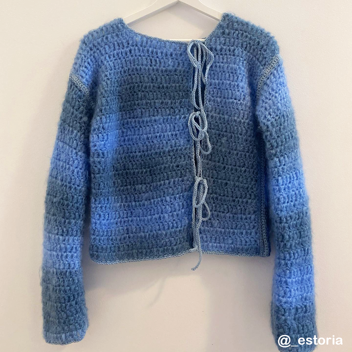 Snowmelt Cardigan // Crochet pattern