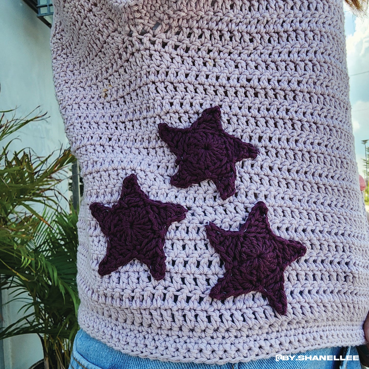 Sticker Vest // Crochet pattern