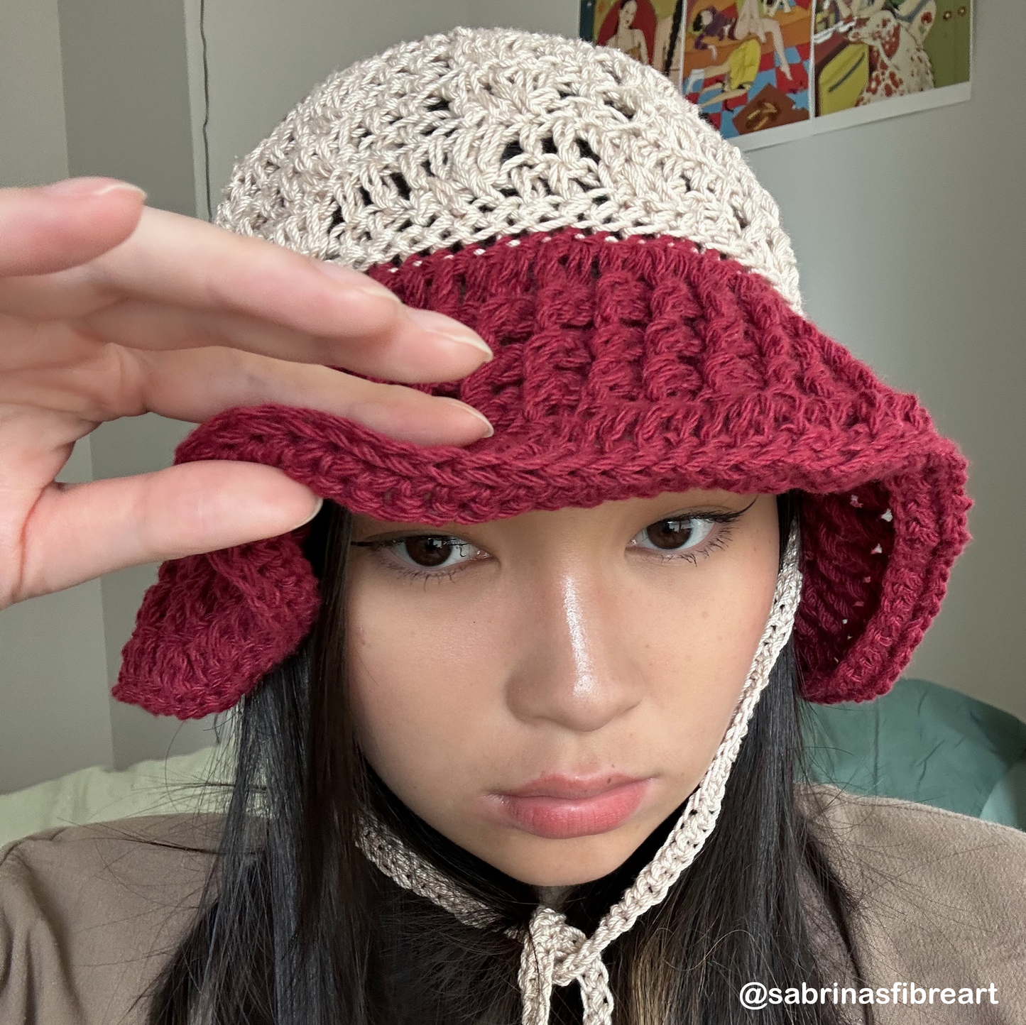 Firenze Bucket Hat // Crochet pattern